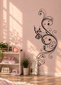 Butterfly Flourish Wall Decal