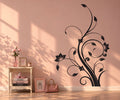 Vintage Black Flourish Wall Decal