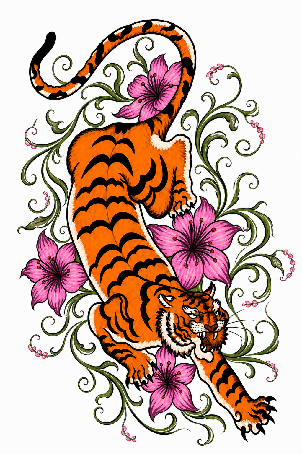Tiger Flourish ❀