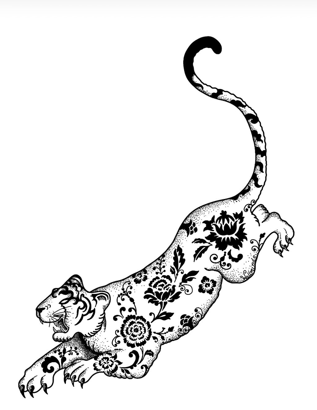 Floral Tiger