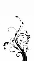 Vintage Flourish Mini Decal