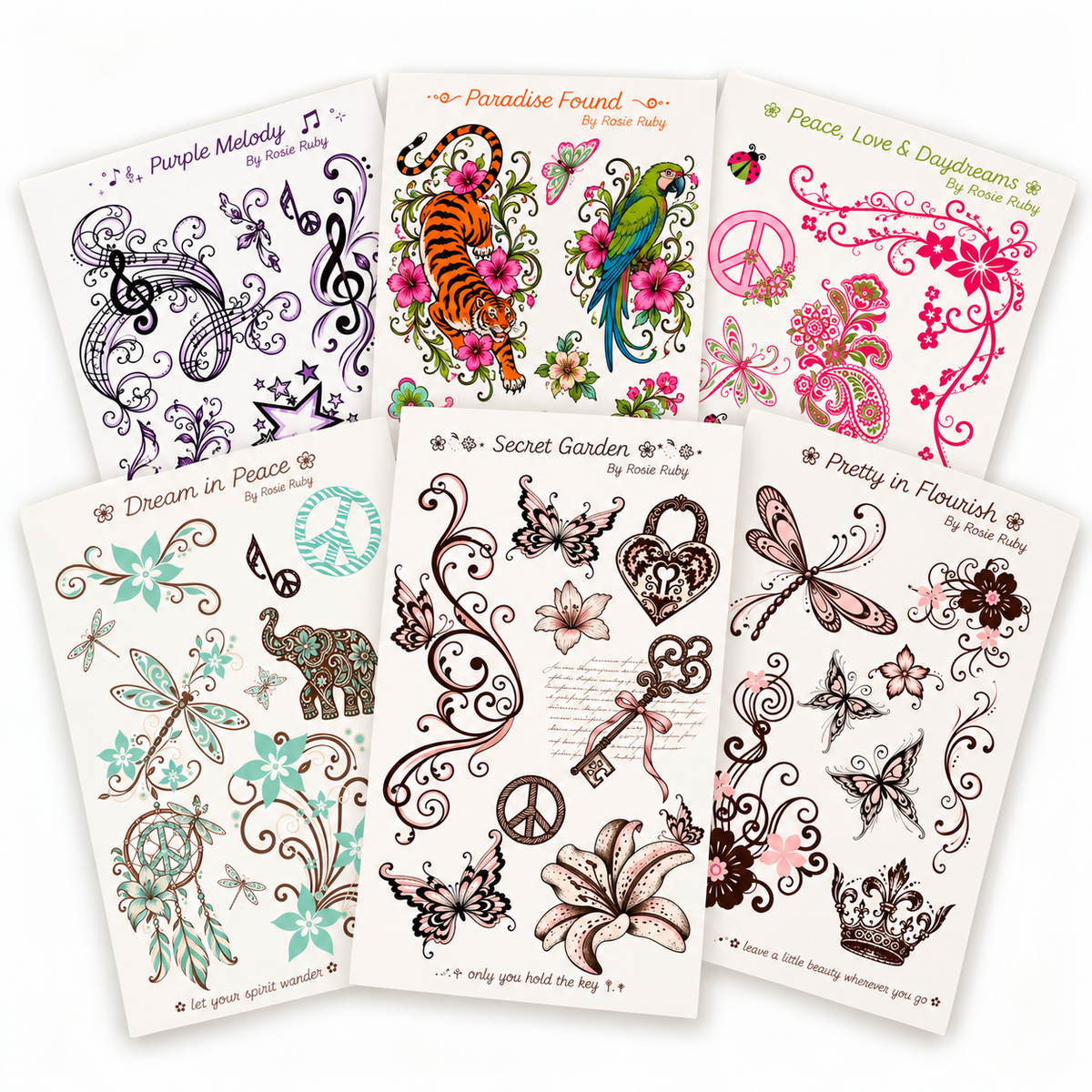 The Complete Bundle Collection ♡ — All 6 Sheets